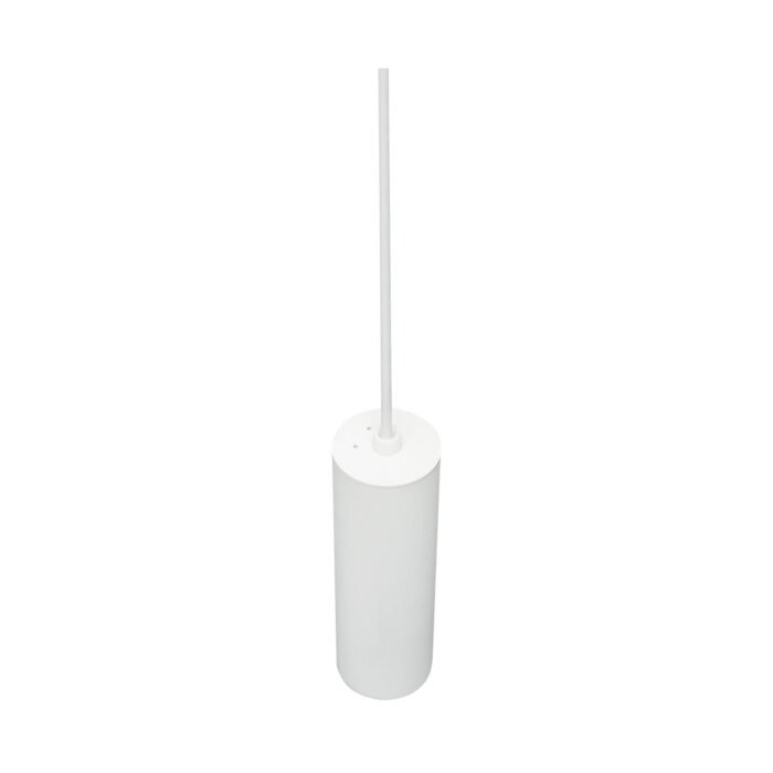 ADE-607-DECORATIVO COLGANTE CUBIERTA CILINDRICA ALUMINIO BLANCO BASE GU10