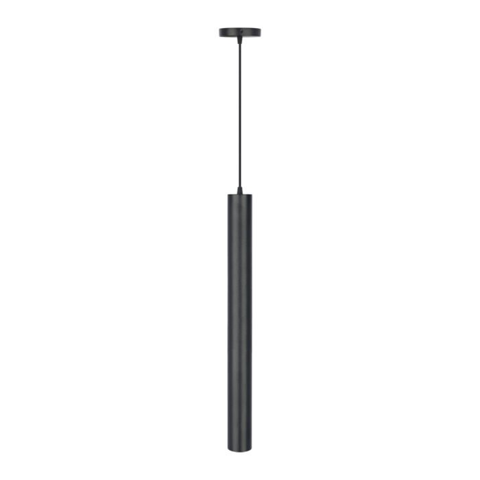 ADE-614-DECORATIVO COLGANTE CILINDRO 60CM ALUMINIO NEGRO INTERIOR IP20 BASE GU10 - Image 2