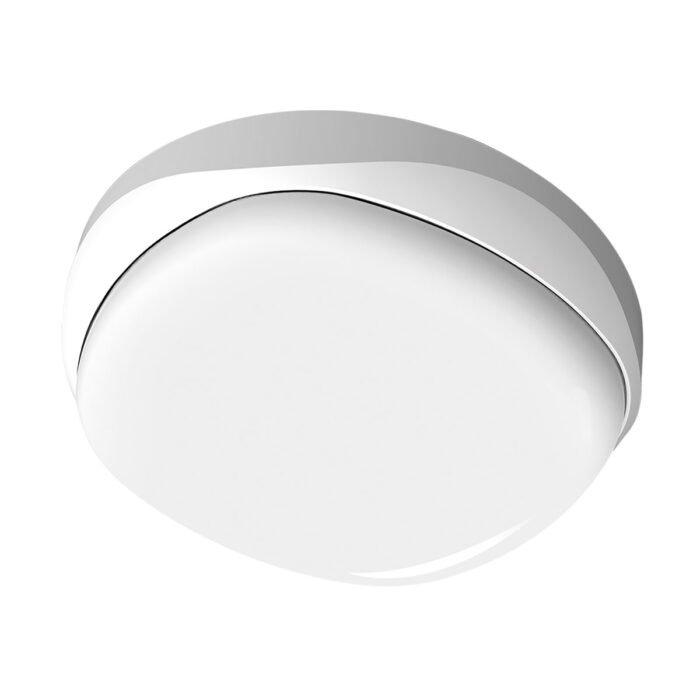 ADO-018-PANEL LED REDONDO SOBREPONER PC A PRUEBA DE VAPOR 12W 1400LM 100-277VCA EXTERIOR IP20 BLANCO FRÍO 6500K