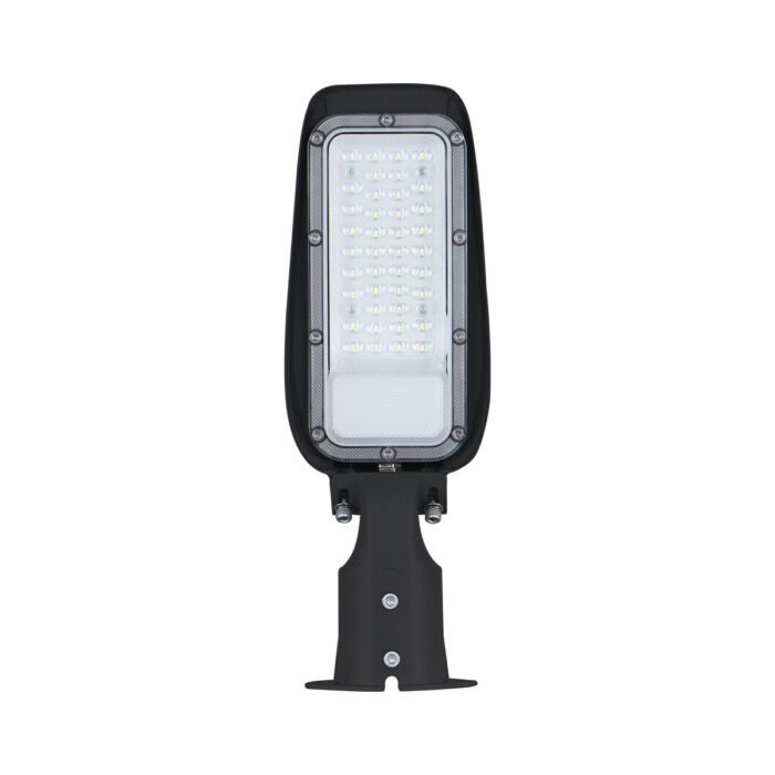 ARE-016-LUMINARIO LED PARA MURO TIPO CALLE ALUMINIO NEGRO 30W 3200LM 100-277VCA EXTERIOR IP65 BLANCO FRÍO 6500K
