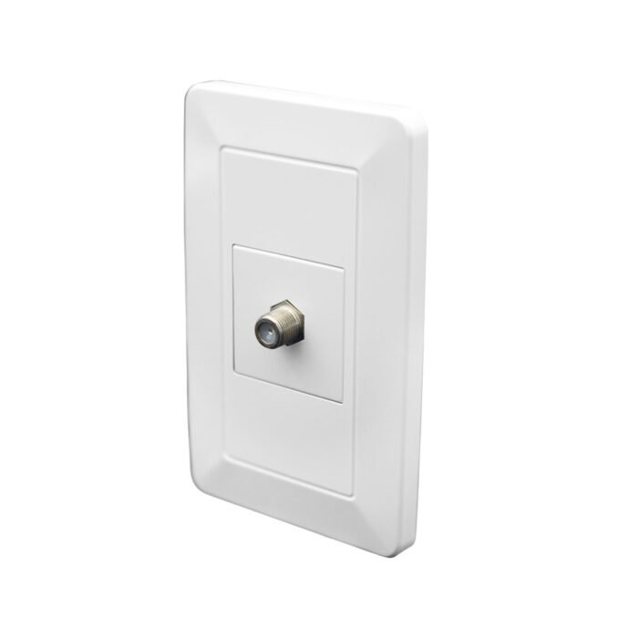 WPL-310-PLACA CONTACTO TELEVISIÓN ABS BLANCO - Image 2